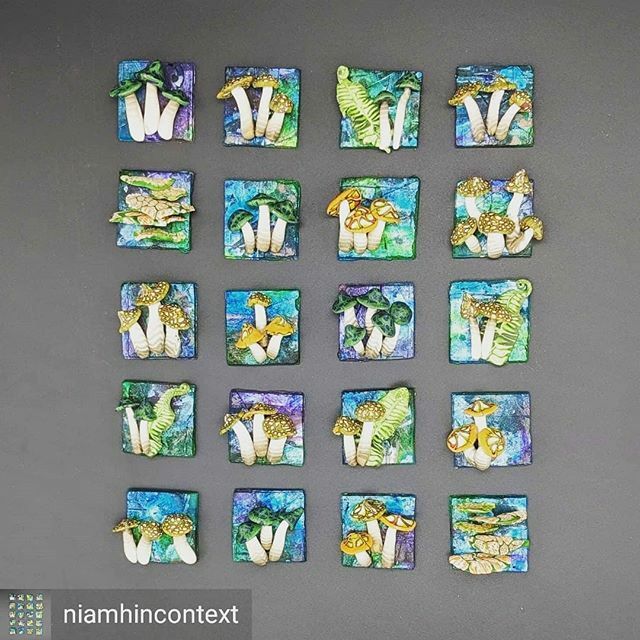 IrishPCGuild's tweet photo. Reposted from @niamhincontext (@get_regrann) - - #regrann  inchies swap, amazing polymer clay creations
#polymerclayart #polymerclay #irishpolymerclay #irishcraft https://t.co/KPURIO9ekO https://t.co/K25Y9JgCiS