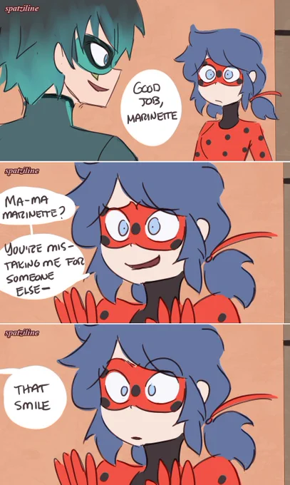 Us? #MiraculousLadybug #lukanette 