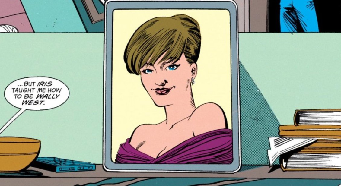 ‘Barry may have taught me how to be Kid Flash…but Iris taught me how to be Wally West’ - Wally West in The Flash (vol 2) #65

#TheFlash #IrisWestAllen