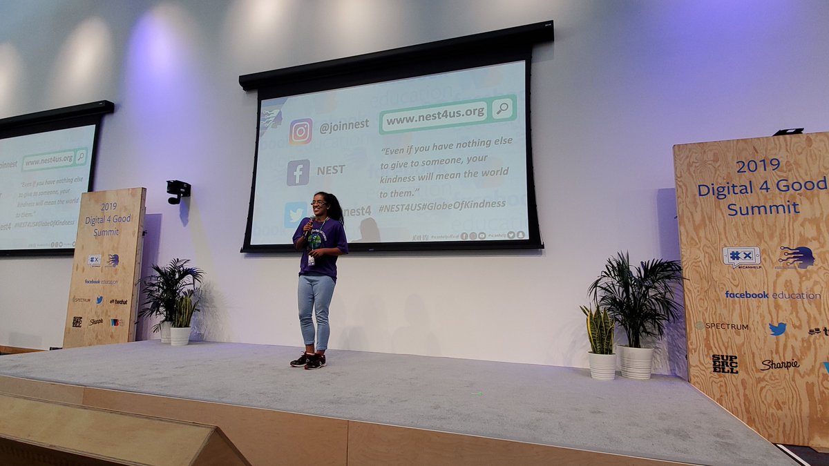 joinnest4's tweet photo. Want a little inspiration? Watch Shreyaa Venkat, NEST4US Founder & Broad Run Senior, present at the Facebook HQ for the Digital4Good Conference🤩#Digital4Good #ICanHelp #ShreyaaDidHelp #FBHQ #Inspiration #YouthMakingADifference
https://t.co/ZDsBrP8STw
@BroadRunHS @facebookedu https://t.co/9PT0DSLSz1