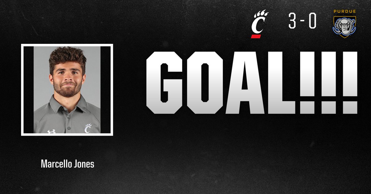 GoBearcatsMSOC's tweet photo. 31' | How 'bout another one⁉️

Jones tallies his first score of the season as the Red &amp; Black continue to take control of the match.

#Bearcats - 3
Purdue Fort Wayne - 0 https://t.co/TgpwfBytXs