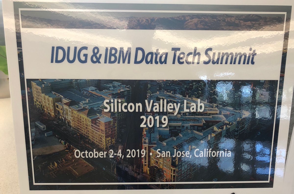 The 3rd annual #ibm and #idugdb2 event kicks off tomorrow.  For 2019, the event is sold out at IBM Silicon Valley Lab