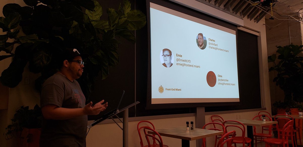 frontendmiami's tweet image. It&apos;s happening!!