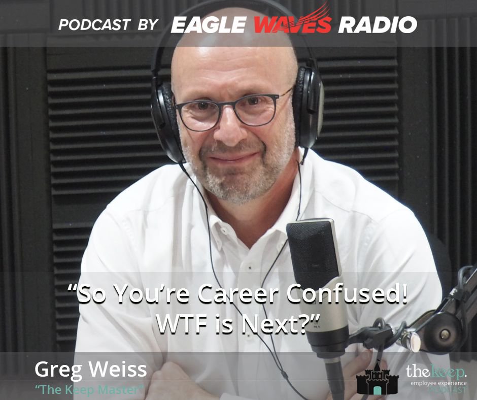 EagleWavesRadio's tweet photo. 🎧 https://t.co/CzgP5DskkN
🦅 WTF is Next? Do you question your career, your company, your decisions? 
Have a read "So You're Career Confused! WTF Is Next?" by expert HR #Onboarding &amp;  #Offboarding Coach #GregWeiss @careersupport365 @onboff
#Podcast #ChiefEagle @AngelaVIVO https://t.co/k3lr3F4TCY