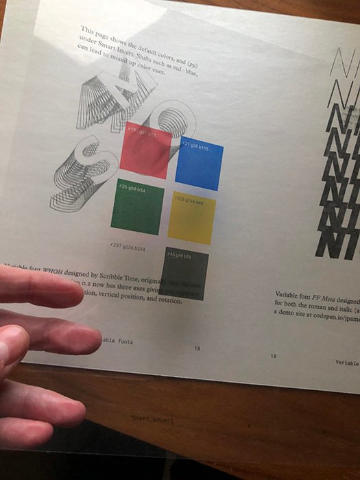 Two sheets, one transparent and another a silver metallic that I test printed on my Epson. Came out OK but not great. Ink doesn't lay down that well, it's faint on the metallic.