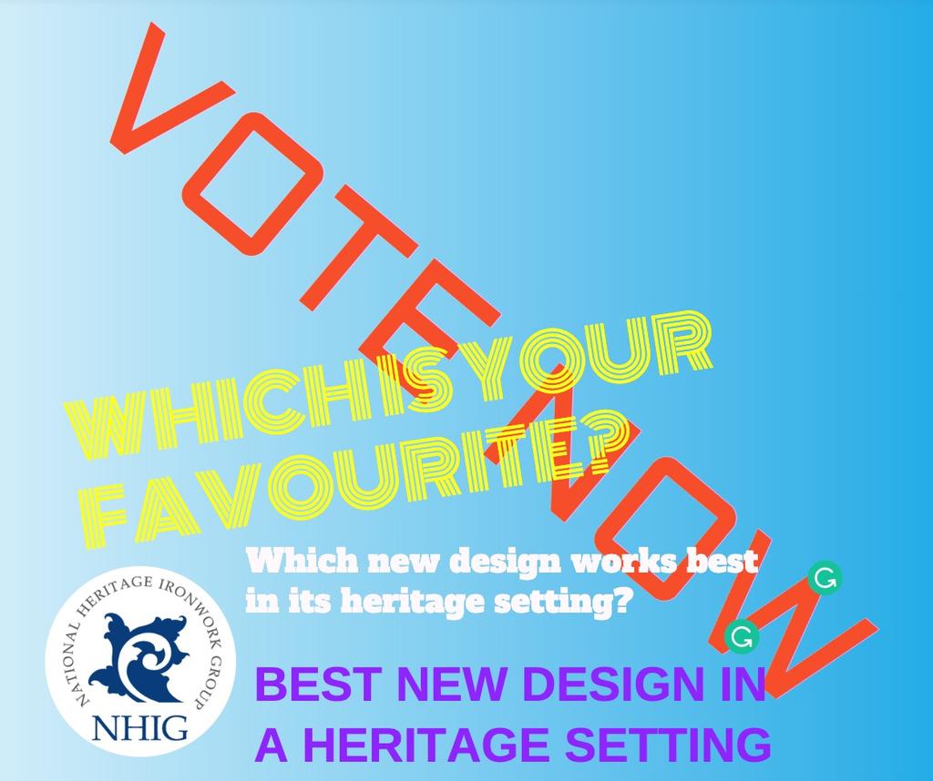bathironfest's tweet photo. Voting open for our Best New Design in a Heritage Setting competition. Check out the entries https://t.co/W5LgPzNmLJ and vote for your favourite. Voting deadline 7 November.  Winner to be announced at Forging Ahead Conference at the Victoria and Albert Museum 14th November. https://t.co/y4u0r9IMqN