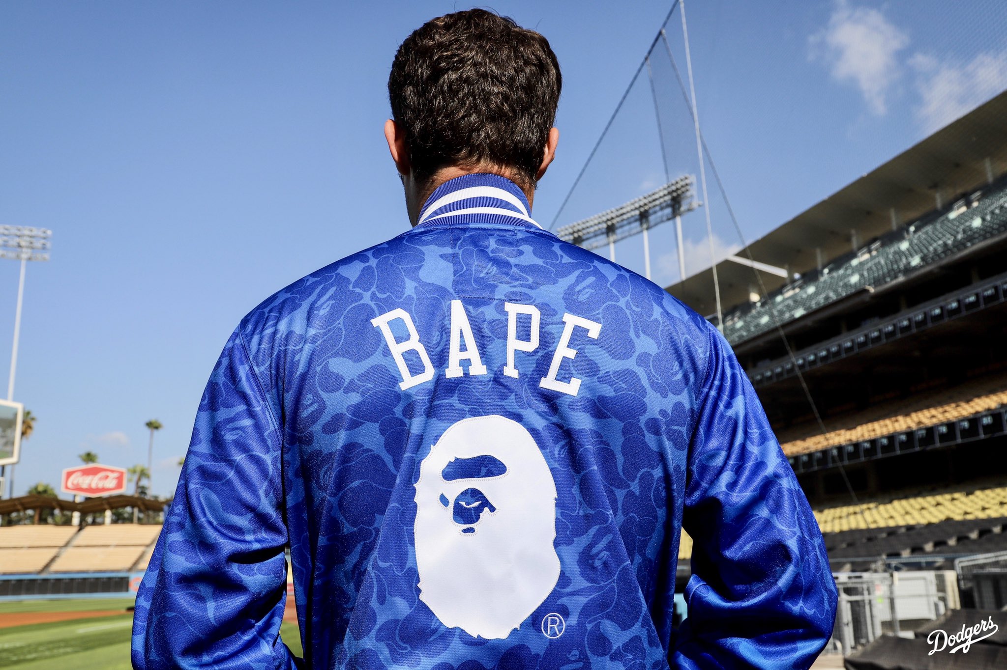 dodgers x bape