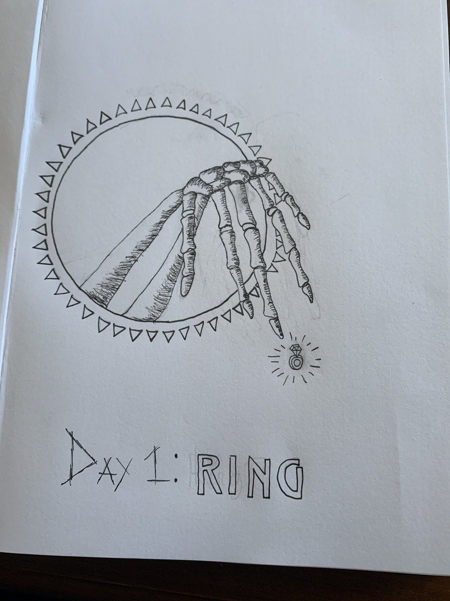 LRhufflepuff18's tweet photo. Today starts the first day of #Inktober2019 , I’m so excited. ✍️👻 https://t.co/RtNugoHz5X