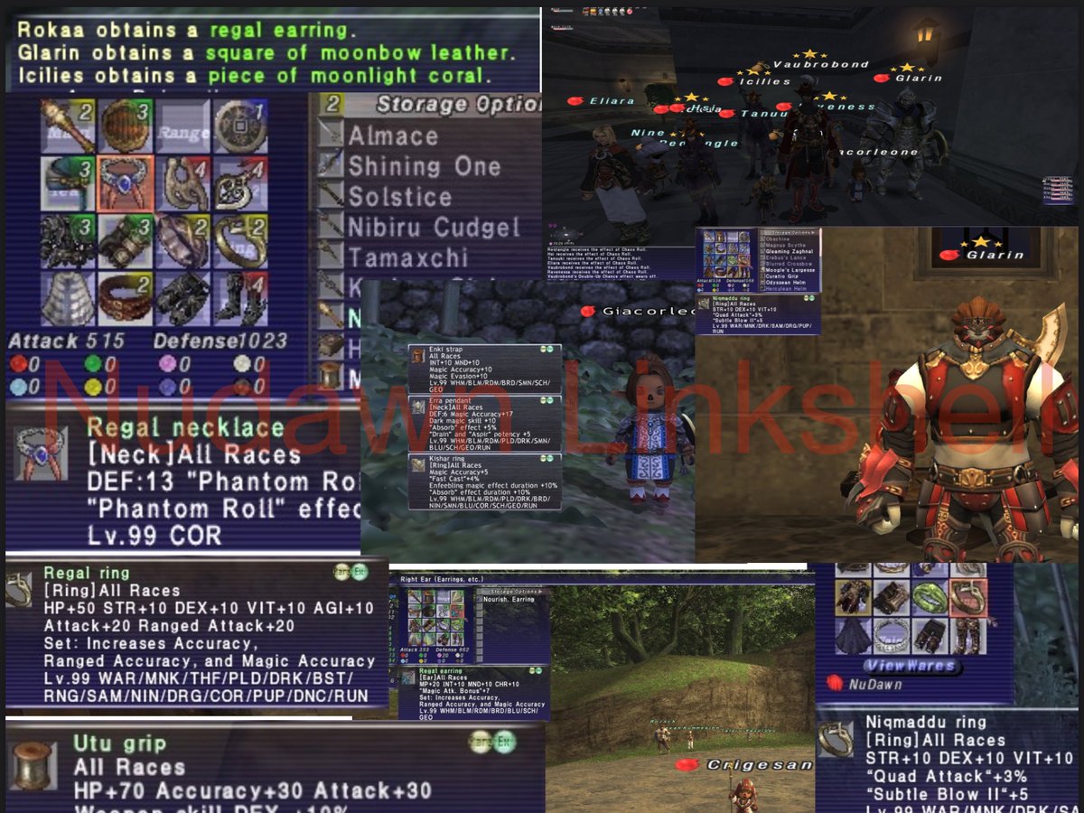 iciliesz's tweet photo. A little recap of September for Nudawn
@FFXI_EN #ffxi #finalfantasy #finalfantasyxi #mmorpg #guild #linkshell #gaming
Visit us at https://t.co/6IgOe5IgFu https://t.co/JaQRCyUW59