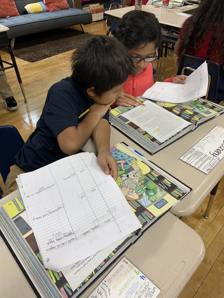 MrsVincent11's tweet photo. Using our story to hunt down some affixes. They had to locate, record and define any words with affixes in the story. @IrvingElementa1 #CastleberryTwitterChallenge #readingisfun #partnershipforthewin https://t.co/VGI0jAtLtt