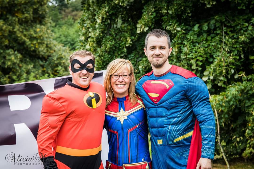 des_smith85's tweet photo. What a great day this was. Superhero fun run to raise money for Forget Me Not Children's Hospice in Huddersfield :) https://t.co/ySqT8s9mWV