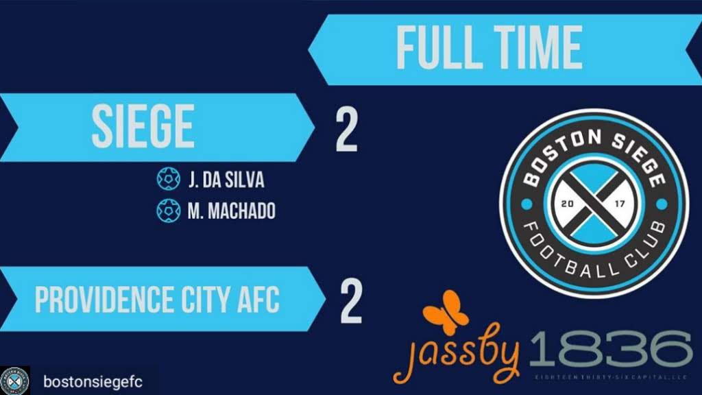 D3S:

<a href="/oneida_fc/">Oneida Football Club</a> 7 - 1 <a href="/GunnersOhp/">OHP_Gunners</a>

<a href="/FallRiverFC/">Fall River FC</a> 3 - 3 <a href="/boston_rovers/">Boston Rovers</a>

<a href="/longwood_fc/">LongwoodFC</a> 2 - 2 Boston Cranes

<a href="/cambridgeafc/">cambridgearsenalfc</a> 3 - 0 <a href="/Homenetmen_BFC/">Homenetmen Boston</a>

@providencecity_ B 2 - 2 @BostonSiegeFC

Postponed: <a href="/CoastalUnitedFc/">Coastal United FC</a> vs. <a href="/kendallwanderer/">Kendall Wanderers F.C.</a> C
