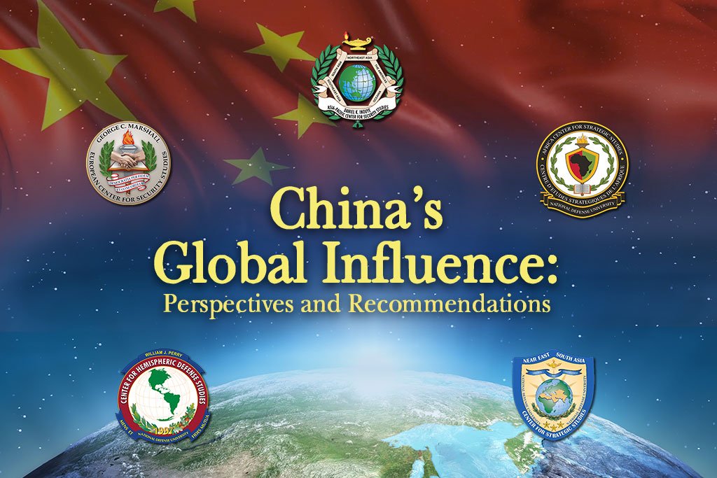 APCSS's tweet photo. We're proud to announce our new publication - "China's Global Influence: Perspectives and Recommendations." It's an edited volume with contributions from all five Regional Centers (and others, too) https://t.co/uM9pSFRnL5 #china #foreignpolicy #securitystudies https://t.co/fM7Pz79PSO