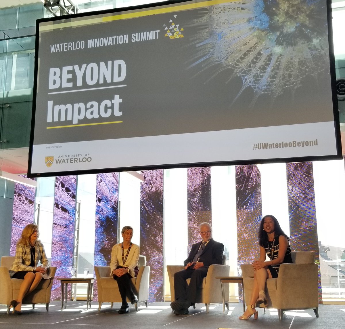 Stephen_Watt's tweet photo. @WaterlooMath prof @anita_layton describes how mathematical models are improving treatment of kidney problems at the Waterloo Innovation Summit. #UWaterlooBeyond https://t.co/Qejrqavakw