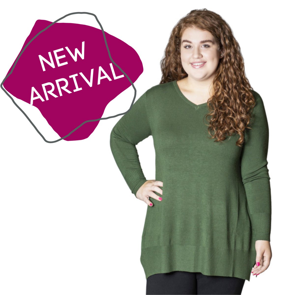 The Cashmere Feel Side Slit Tunic from Orange Fashion Village is designed in Canada from a super soft, cashmere like material. It’s got side slits and a straight lined fit that flows away from the body!
Available in Green, Black, and Grey.
SHOP NOW: bit.ly/2o02Rys