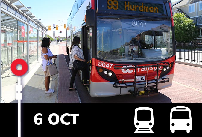 OC Transpo tweet media