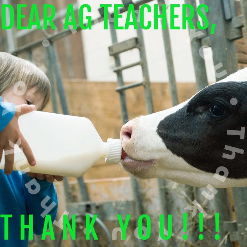 CaprineTeam's tweet photo. We wanted to share a little love and appreciation to all the Ag teachers that dedicate their lives to helping kids out in the barn, on judging trips &amp; just about everywhere else 
If you’re an ag teacher then use the code TEACHAG to get $5 off any of our shirts on our website(1/2) https://t.co/FVknpelHlK