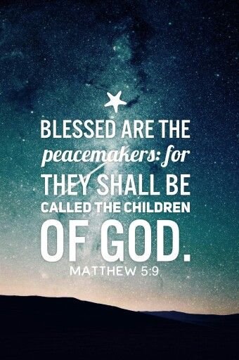 James 3:17-18 "17But the wisdom that comes from heaven is first of all pure; then peace-loving, considerate, submissive, full of mercy and good fruit, impartial and sincere. 18Peacemakers who sow in peace reap a harvest of righteousness."