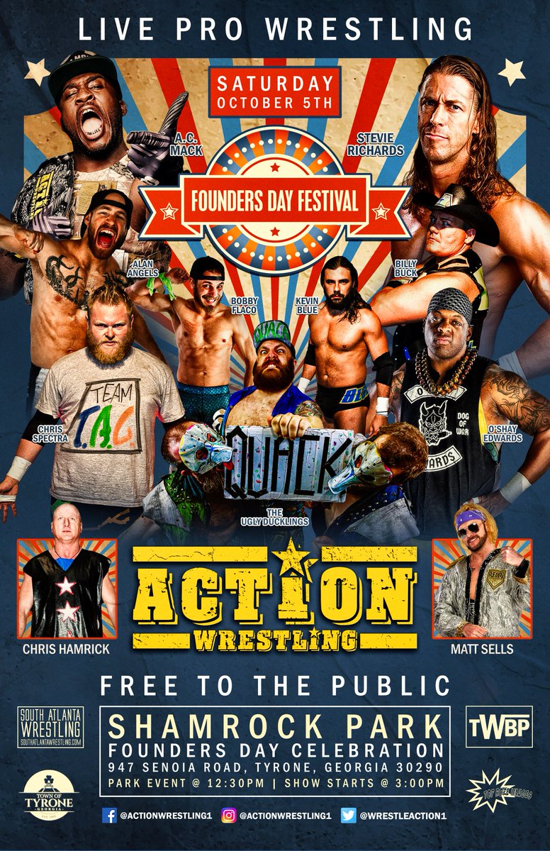 ACTION Wrestling tweet media