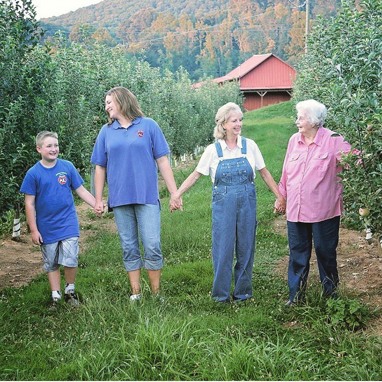 hillcrestapple's tweet photo. Celebrating 73 years this year. Four generations and still going strong. This is what a farming family looks like. We wouldnβt change a thing. #georgiagrown #gafarmlife #family #supportlocalfarms https://t.co/YX2cwzQZnn