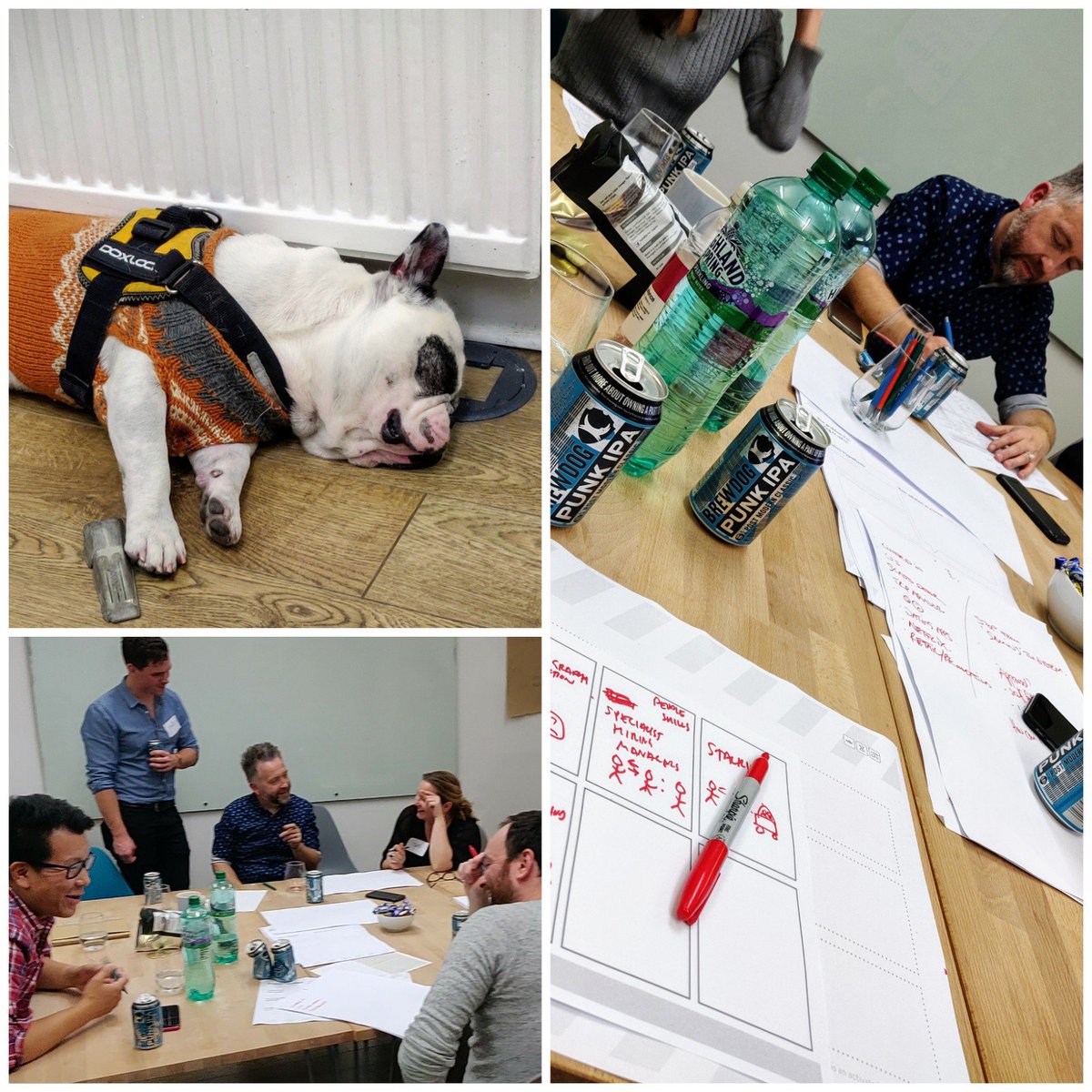 CraigMcPheat's tweet photo. Experimenting with design sprint duration tonight, aiming to achieve MVP within 60 mins (!). Good food for thought and interesting participants. Thanks @garybirnie + @fa1rfarm for lead, @NileHQ and @dbbtweet for hosting. https://t.co/y17loYqcn6