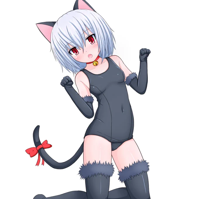 絵241号「白スクさん」ハロウィンシーズン!!黒猫!!にゃんにゃんにゃんにゃんにゃんにゃん!今日でお絵かきろ始めて1年7ヶ月。ゲーム作りとゲーム遊びであんまり描けない月が増えてきたけどそろそろ落ち着いてきそうなのです。今日の朝からPCが謎の爆音を発し始めたのが懸念事項なのです。 