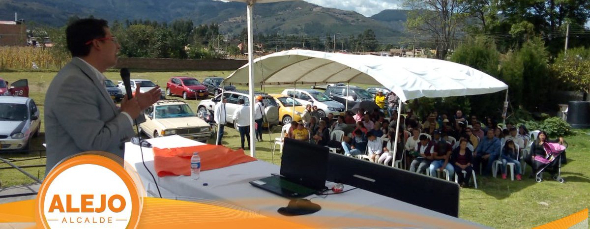 alejogutierrez's tweet photo. Un #Sogamoso donde derechos y  deberes sean la base para el diálogo y la construcción de soluciones entre vecinos, familias, comunidades, organizaciones y empresas. 

                             #AlejoAlcalde https://t.co/TiHsOxsSUQ