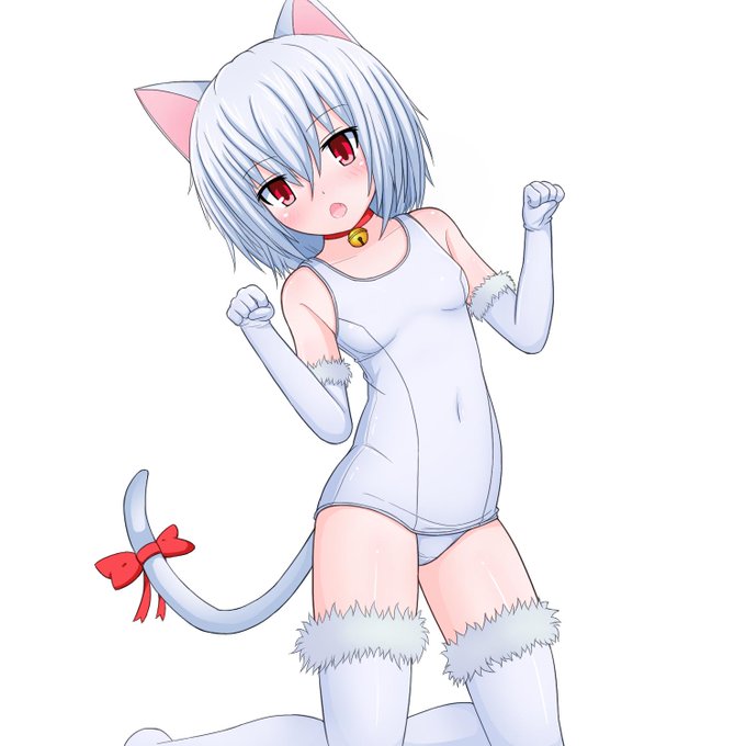 白猫差分と発情透け差分 