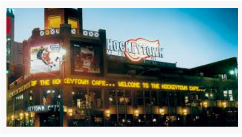 The Hockeytown Cafe, Detroit, MI