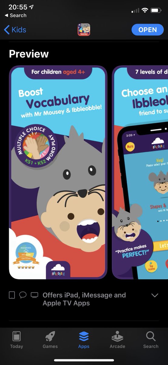 kidd81's tweet photo. Words with #Ibbleobble looking great in #DarkMode in the #apple #AppStore!

https://t.co/4bmcBmlfIv

#games #kids #word #children #educational #education #school #homeschool #homeschooling #TuesdayMotivation #TuesdayThoughts #ios13 #ios #iOS131 #Tuesday https://t.co/DqGhgU6RRq