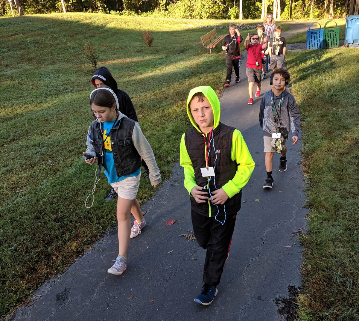 walkingclassrm's tweet photo. "We are thrilled to have #TheWalkingClassroom as a resource in our classroom. I have been amazed at the increase in information retention my students have demonstrated."—Kimberly McDonald. #teacher, UT #walkmorelearnmore #edchat https://t.co/qQLHFRtm4L