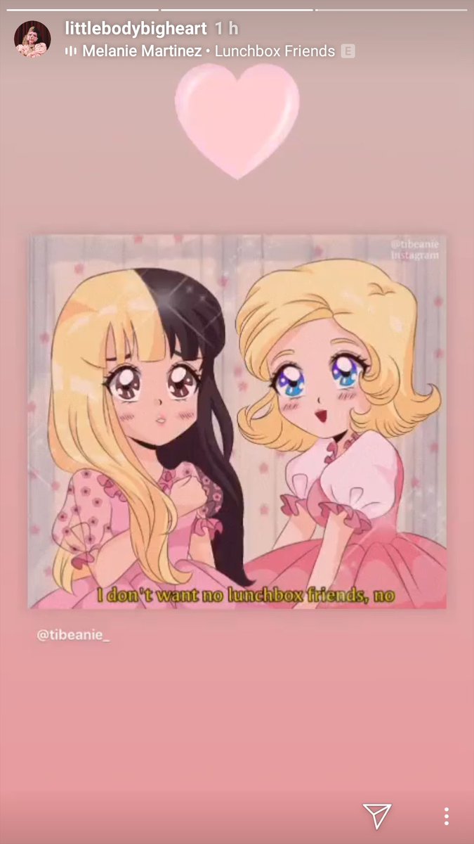 🌸Melanie shared a fan-art on stories of Instagram🌸