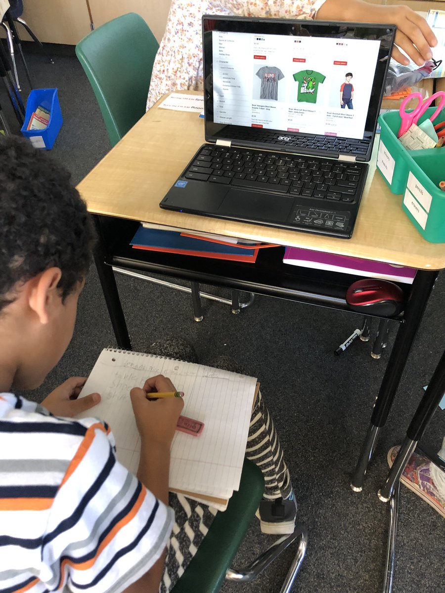 RWasilco's tweet photo. Bringing estimation to life planning our shopping sprees! @BlackfordCUSD https://t.co/qPmm9rXXyq