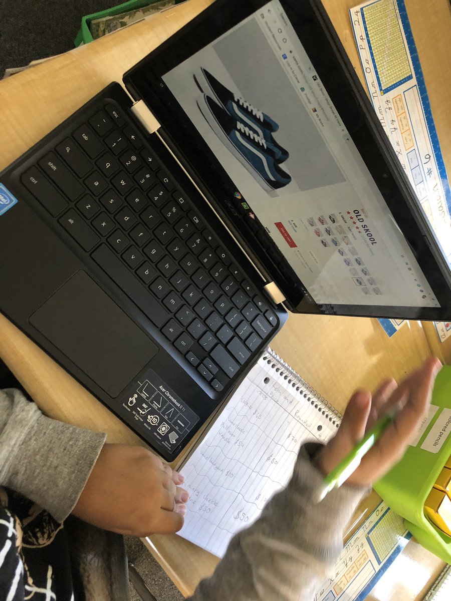 RWasilco's tweet photo. Bringing estimation to life planning our shopping sprees! @BlackfordCUSD https://t.co/qPmm9rXXyq