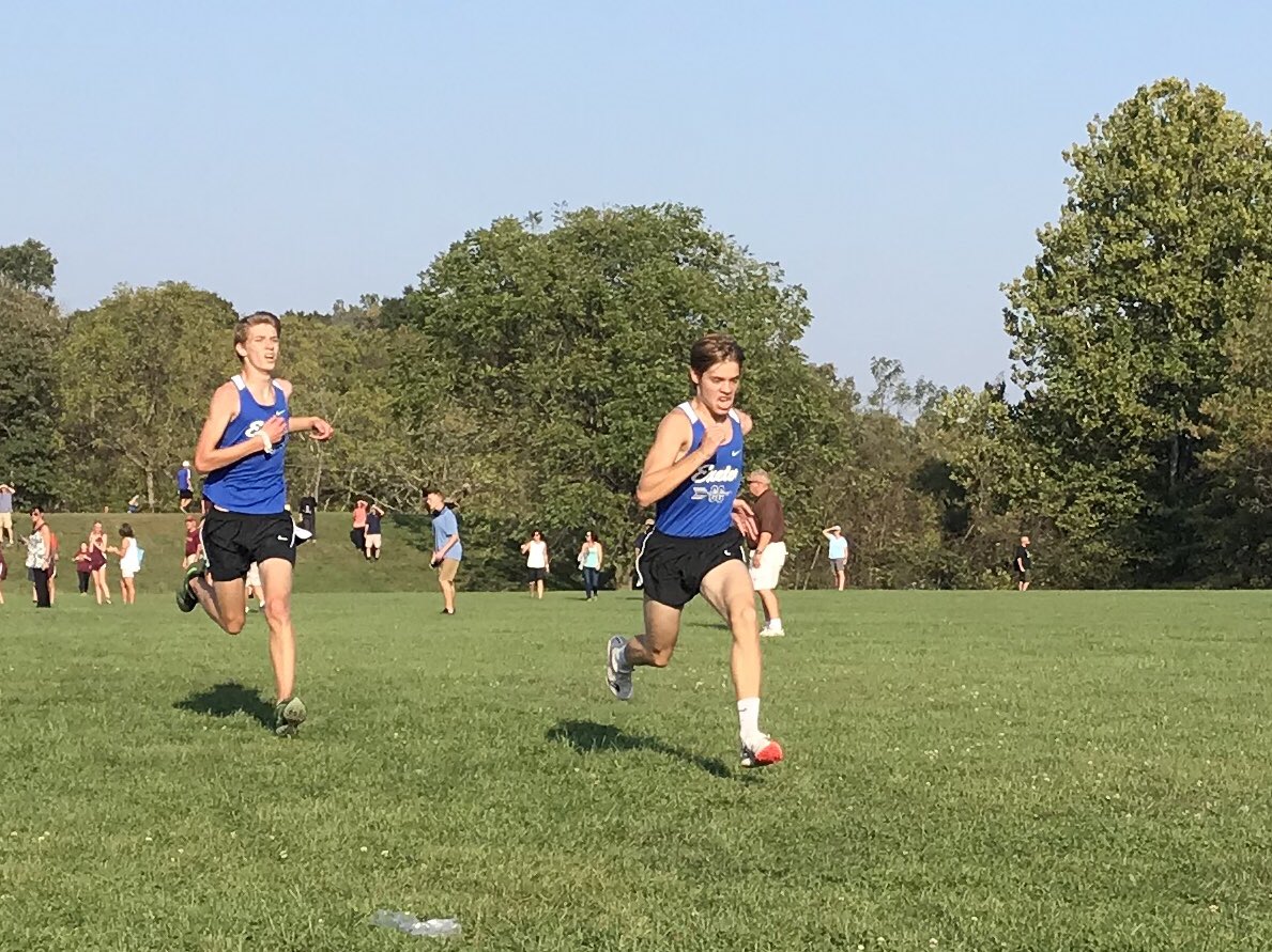 exeter_shs's tweet photo. Congratulations to Coach Todd Witkowski for hitting 300 career wins as Boys XC coach today. The team nailed a sweeping victory over DB, GM, and Tulpy. #ExeterPride @ExeterAthletics https://t.co/qpXplVS6xD