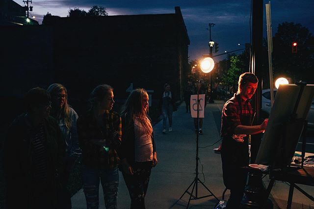 Painting with an audience #Afterglow2019 ift.tt/2mH1iVY