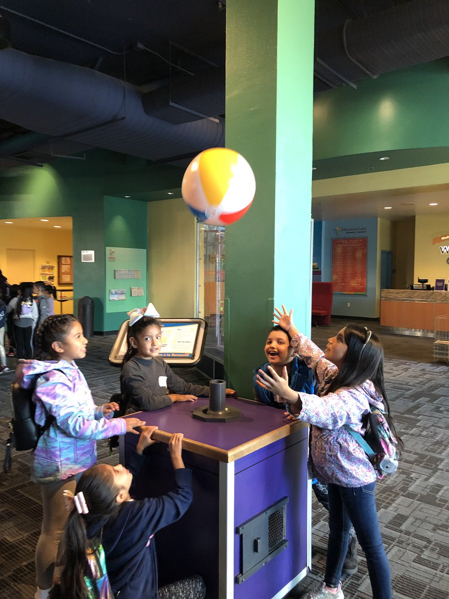 leach_cjusd's tweet image. Today my 2nd graders spend the day at #discoveycube in Aneheim. My students were able to see #forcesinmotion throughout the entire museum. This is the unit in science they are in the middle of. It was a good day