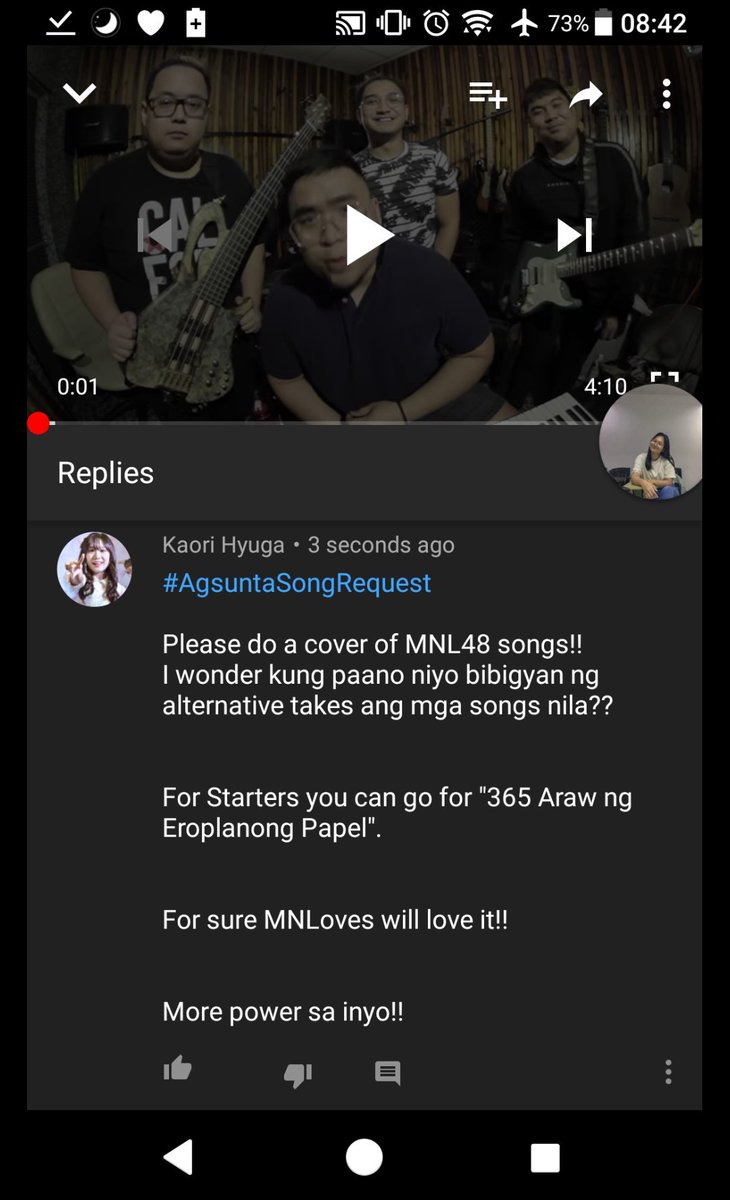 ItsOhKaye_Kaori's tweet photo. Baka pwede nating i-request sa @Agsunta yung MNL48 songs!!
Help me out!!
#AgsuntaSongRequest
#MNL48FirstGenDocumentary https://t.co/e50X6BwOjq
