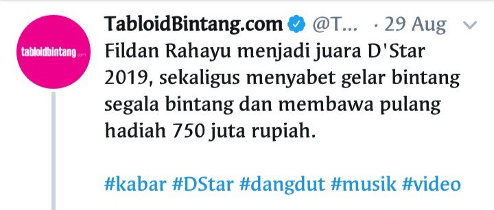 #HBDFildan
#BintangSegalaBintang