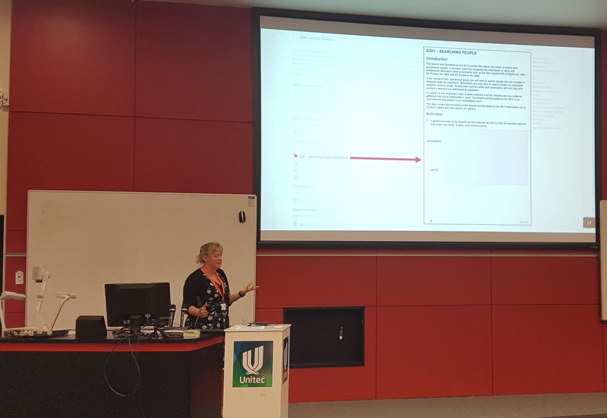 Moodle and NZ Police recruit training - Ann-Marie Pickles #mootnz19