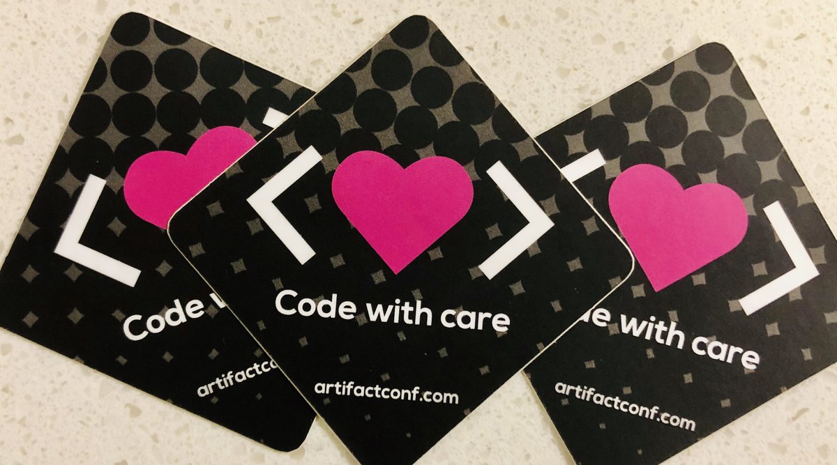 That’s a wrap for #ArtifactConf 2019 — thank you speakers, volunteers, sponsors, and attendees for making it amazing! 🎉