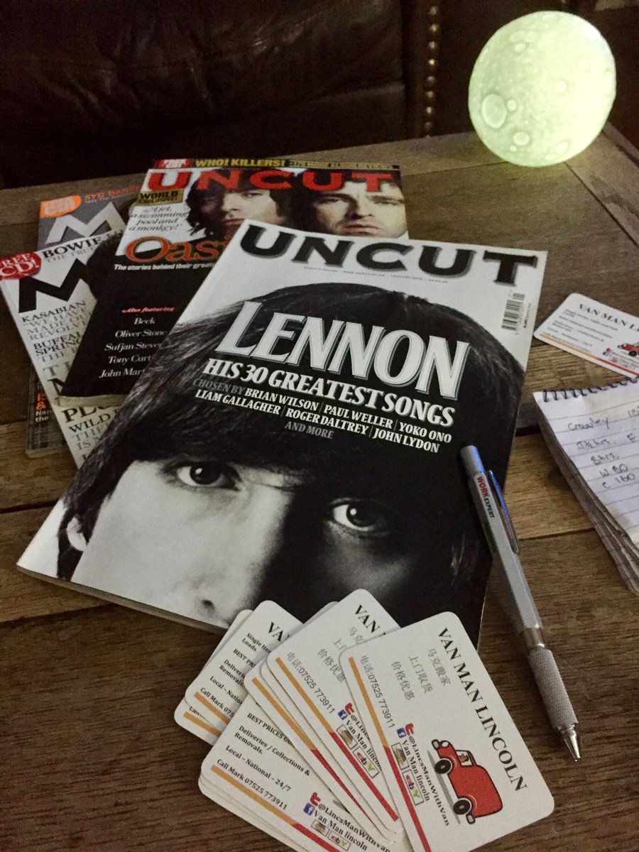 Currently reading this music magazine.
Well I would being a Roman Catholic. 

Van Man Lincoln - 07525773911

*Discount to those that know how many holes it takes to fill The Albert Hall. 

#LincsConnect