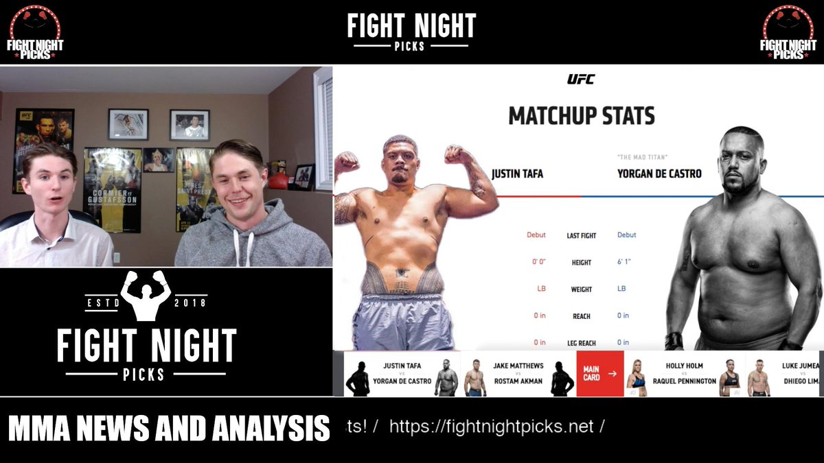 CraigAllenFNP's tweet photo. "2-Minute Predictions" for #UFC243 now available @fightnightpicks on #YouTube! ๐งโโ๏ธ๐ฅ
๐บ https://t.co/aAK0WNz7xl https://t.co/f353QwksAx