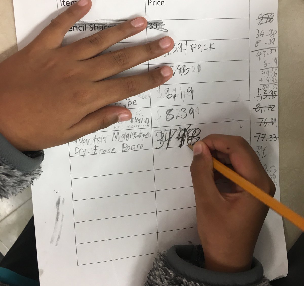 c_parkview's tweet photo. #openendedtask Ss have been highly engaged in the open-ended task called Staples Shopping List. They went on staples website and pick things they would like to have in the classroom. They carefully calculated the amount of supplies and their budget. https://t.co/NcOyeyc7VJ