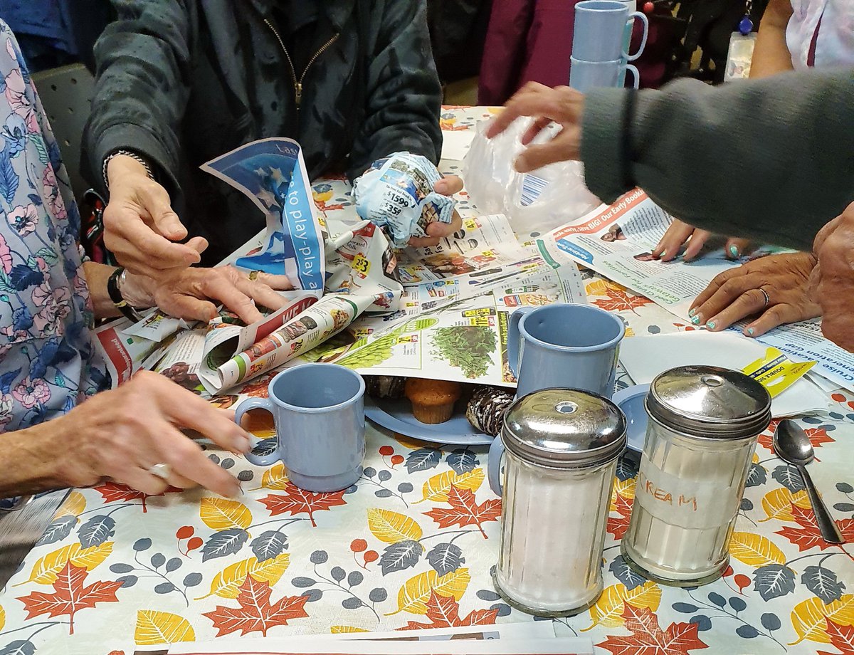 AgeKnowble's tweet photo. A fun and invigorating #onthetableBC morning with the Intercultural Wellness Group @southvanNH. Laughter, great conversations and a couple of tears were shared on the topic of “Aging and Resilience”. Insights and experiences shared will be posted in the October Age Knowble blog! https://t.co/a4j4tlchn2