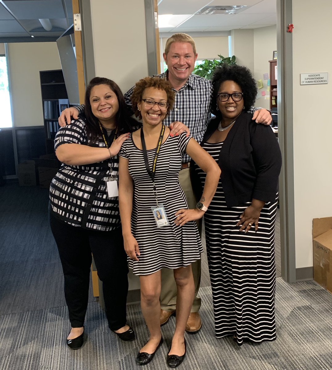 MsTerra_C's tweet photo. Wishing the best boss in the world, Mr. @KlapmeyerCasey a Happy Birthday from the ladies of Human Resources at Hickman Mills C-1 School District! @HMC1Proud https://t.co/VtrykoaXo9