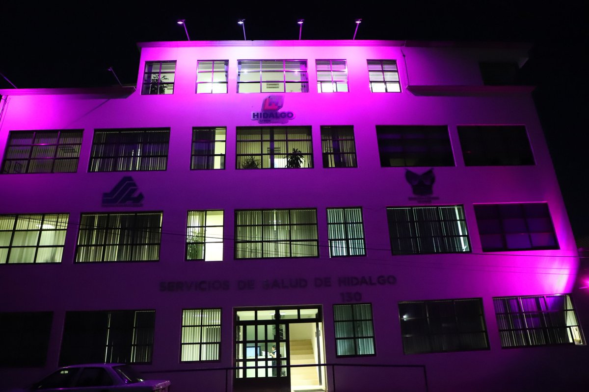 Salud_Hidalgo's tweet photo. La fachada del Despacho de @Salud_Hidalgo se mantendrá por las noches del mes de octubre, iluminada de color rosa en señal de la Lucha contra el #CáncerDeMama
#SemillaRosa
#Autoexplórate
#DateUnaMano

@omarfayad
@SSH_Escamilla
@atilanorp
@SEPHidalgo
@IMSS_HGO
@ISSSTE_HGO https://t.co/oHCL5QfMvH