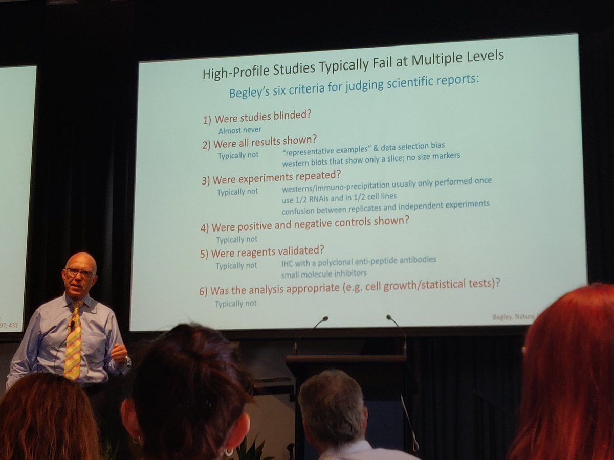 SAHMRI_Heart's tweet photo. Fantastic presentation from Dr Glenn Begley @BioCurate to kick off the @sahmriAU Annual Scientific Meeting. The main message: Be skeptical!
#sahmriasm https://t.co/s1gRNngYH3