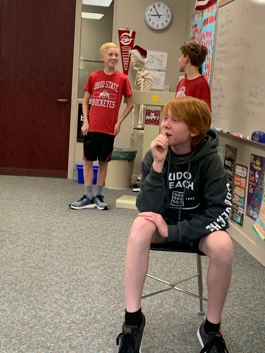 MrsCockrell's tweet photo. 7th graders role playing, practicing assertive communication! ⁦@KarrerMS⁩ https://t.co/dfUF0bLPrT