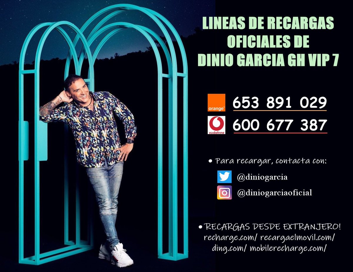 Diniogarcia's tweet photo. DINIO desea con el alma quedarse  en la casa de @ghoficial
Necesito vuestro apoyo!

VOTAR 🙏
#GHVIPLimite3 
#GHVIP2O

Cada SMS al 27050, cada llamada al 905445445 y cada recarga a las líneas oficiales cuentan.

VIP MILA al 27050 https://t.co/zynT83NrdJ
